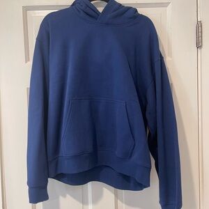 Aritzia Blue Hoodie Sweater XL